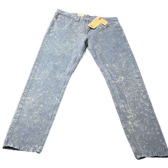 Closing Sale - NWT - Levi's 512 Denim Jeans w/ Special Acid Wash - Picture 5 of 11